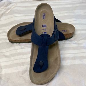 Birkenstock Blue Gizeh Thong Sandals men’s size 10 women’s size 12